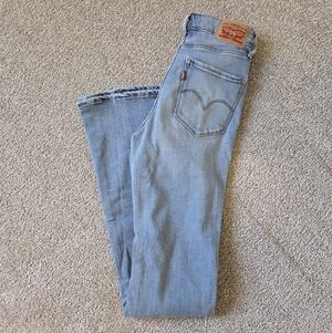 Levi's High Rise Flare Jeans